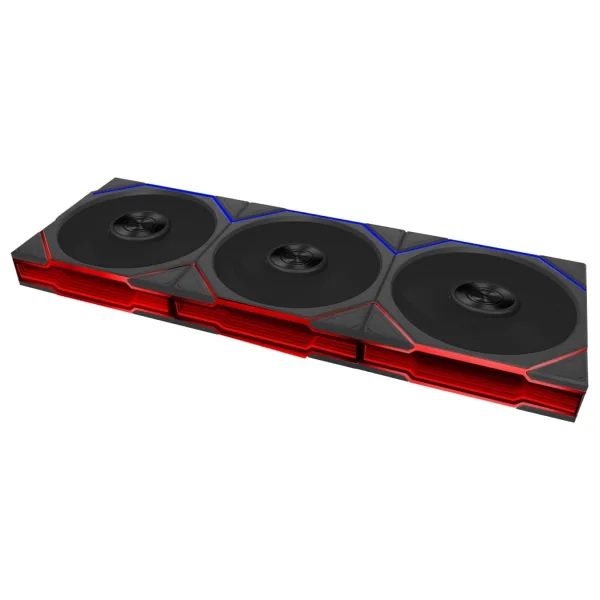 Lian Li Uni Fan Reverse TL Flex G9F.12RTL1F3B.00 Siyah 3'lü 12 cm Kasa Fanı