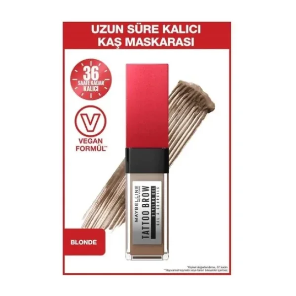 Maybelline New York Tattoo Brow 36h Styling Gel Kaş Jeli