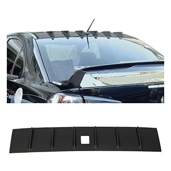 Mitsubishi Lancer Uyumlu 2009 Sonrası Evolutıon 10 Cam Üstü Spoiler (Plastik)