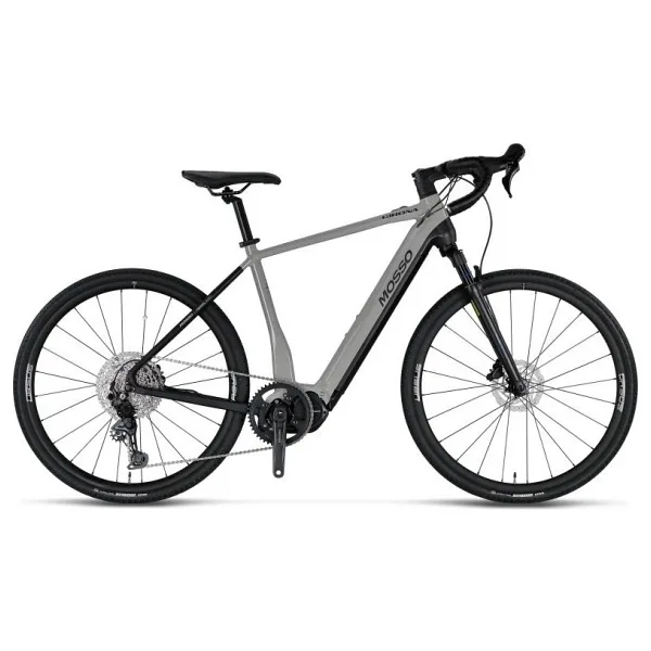 Mosso E-Gırona Gvl Elektrikli Bisiklet 550H Hd 28 Jant 11 Vites Gray Black