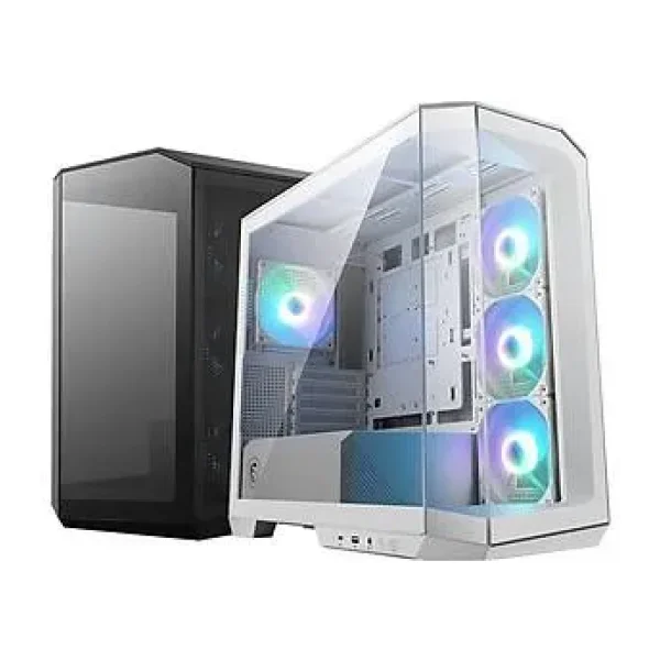 MSI MAG Pano M100R PZ ARGB Fanlı Beyaz Micro ATX Oyuncu Kasası