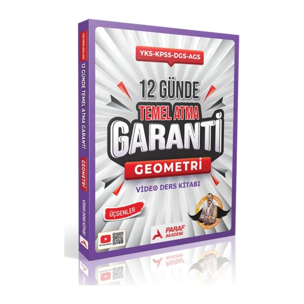 paraf yayınları 12 Günde Temel Atma Garanti Geometri Video Ders Kitabı-Paraf Akademi Yayınları YKS-KPSS-AGS-DGS