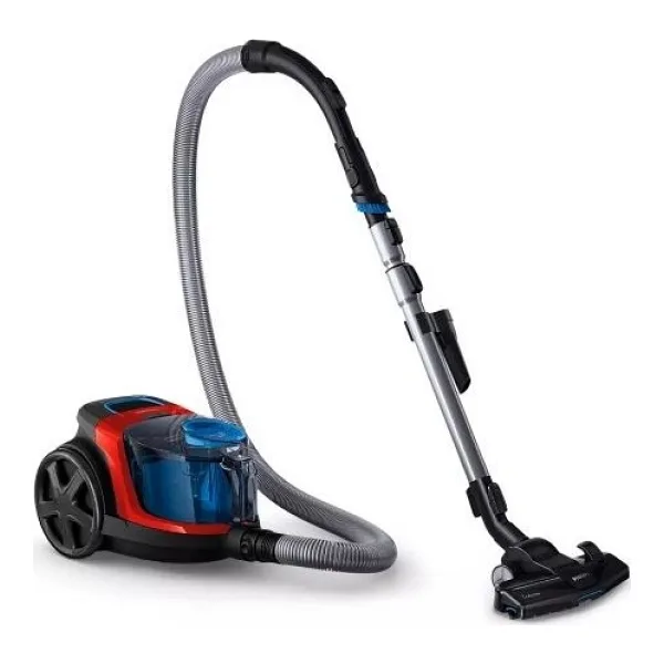 Philips FC9330 Toz Torbasız Elektrikli Süpürge 900W HEPA Filtreli Kırmızı - Siyah 1.5L Toz Haznesi