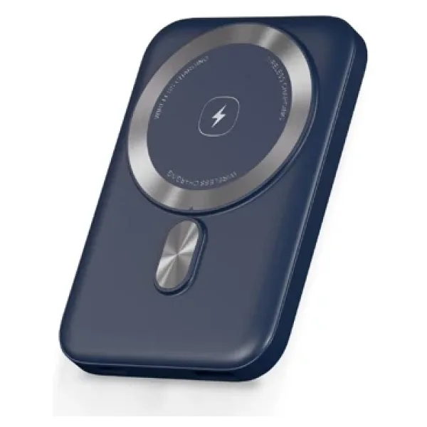 PoloSmart PBS133 Lacivert 5000 mAh Hızlı Şarj MagSafe Powerbank