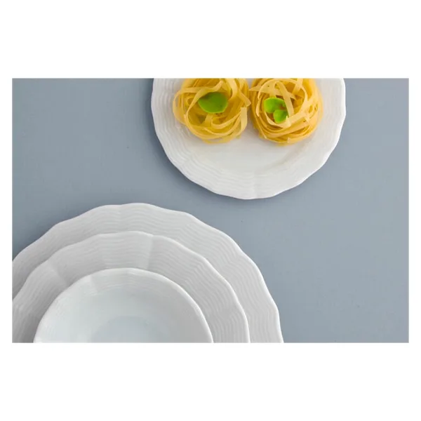 Porland Wavy 24 Parça 6 Kişilik Yemek Takımı