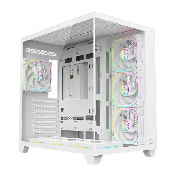 Rampage Sealite ARGB Fanlı 850 W Beyaz ATX Oyuncu Kasası