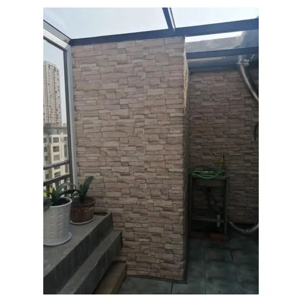 Renkli Duvarlar Nw46 Kahve Köpüğü Taş Kendinden Yapışkanlı Dekoratif Duvar Paneli