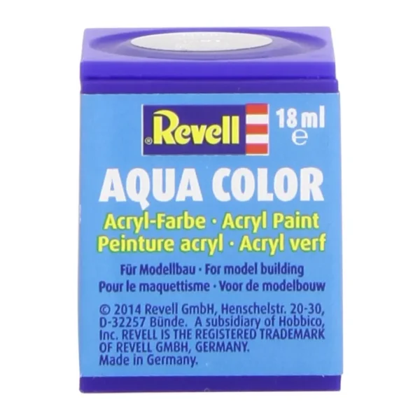 Revell - Su Bazlı Maket Boyası Çelik Metalik 18 Ml (36191)