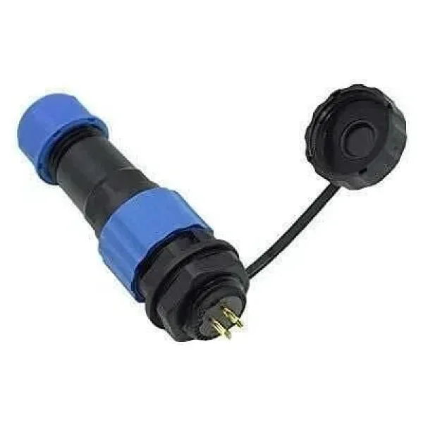 SD16 4 Pin 16mm Su Geçirmez Konnektör Takımı - Panel Tipi