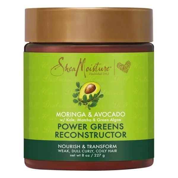 Shea Moisture Power Greens Moringa ve Avokado Yağlı Yeniden Yapılandırıcı Saç Kremi 237ML