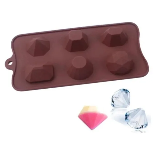 Siliko World Silikon Çikolata Epoksi Jelibon Kalıbı