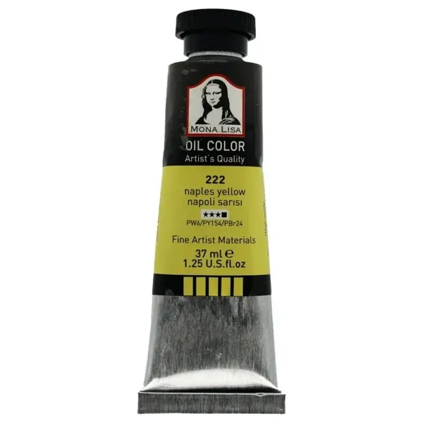 Südor Monalisa 37 ml 222 Napoli Sarı Yağlı Boya