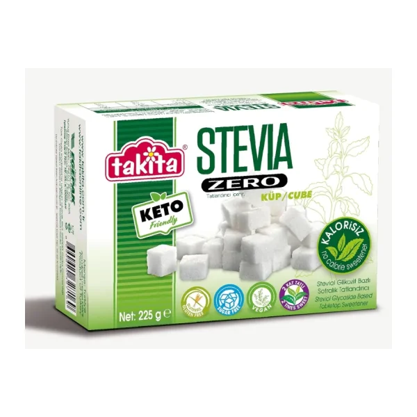 Takita Stevia Zero 225 gr Küp Tatlandırıcı