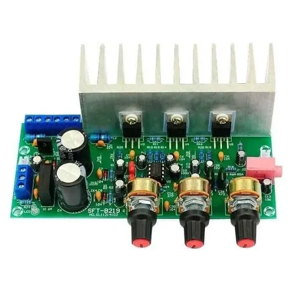 TDA2050 + TDA2030 18W + 18W / 32W 2.1-Kanallı Subwoofer Ses Güç Amplifikatör Kartı