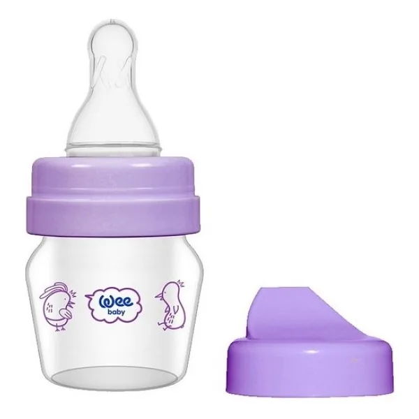 Wee Baby Mini Cam 30 ml Alıştırma Bardağı Seti Mor