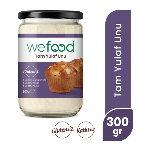 Wefood 300 gr Glutensiz Tam Yulaf Unu