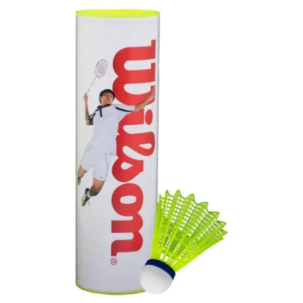 Wilson WRT6046YE Dropshot 6'lı Sarı Badminton Topu