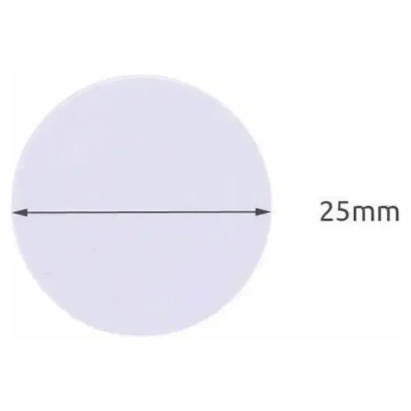 13.56Mhz 25Mm Para Tip Nfc Rfid Etiket Ntag215 Manyetik Sticker Proximity Göstergeç Kart Kapı Geçiş