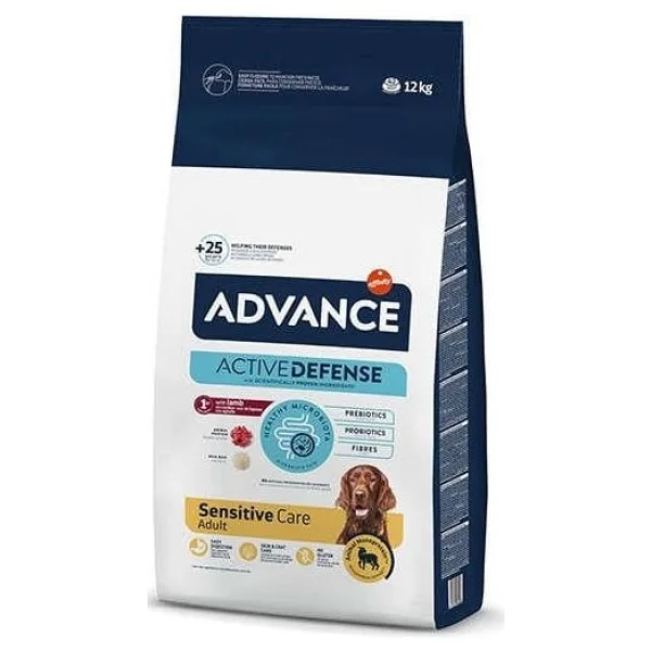 Advance Sensitive Kuzu Etli 12 kg Yetişkin Köpek Maması