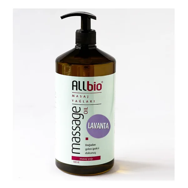 Allbio Masaj Yağı Lavanta 1 Lt