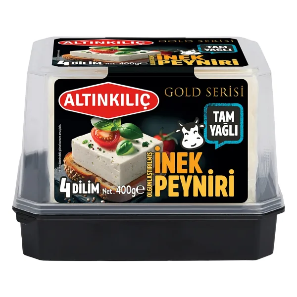 Altınkılıç Gold Serisi Olgunlaştırılmış Tam Yağlı Inek Peynir 400 G ( 1 Adet )