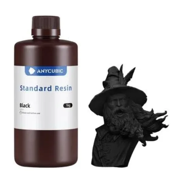 Anycubic Standart Uv Reçine 1kg Siyah