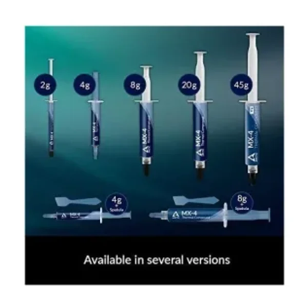 Arctic Mx-4 En Yüksek Performanslı Termal Macun (8gr)(Spatulalı) (AR-ACTCP00059A) - 2020 Edition - Option-1