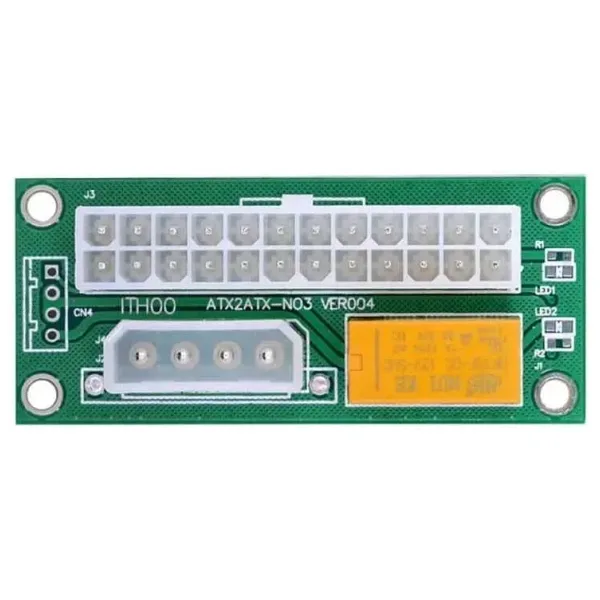 ATX - SATA Molex 24 Pin Güç Kaynağı Bağlantı Adaptörü
