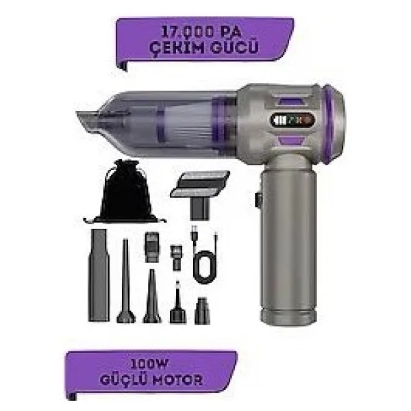 Auhma AHV-06 Mini Araç Süpürgesi