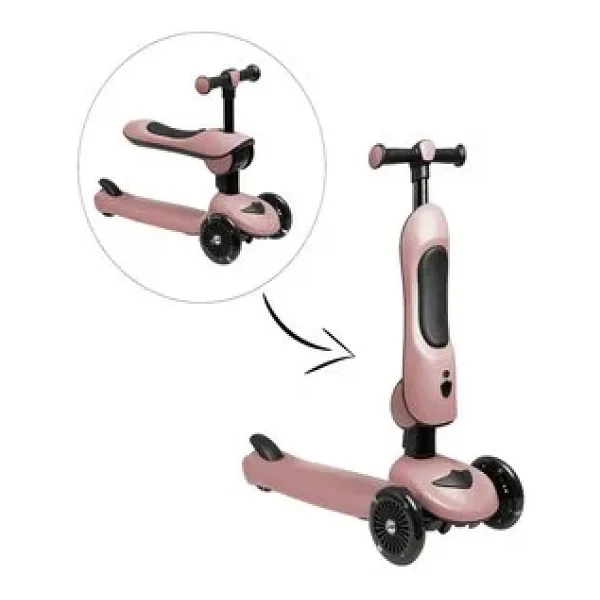 Baby&Toys Funride Işıklı 3 Tekerlekli Oturaklı Çocuk Scooter