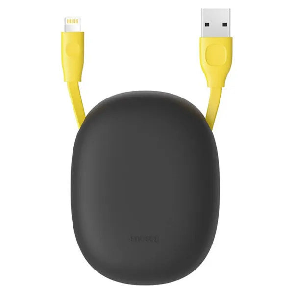 Baseus Lets Go Little 1 m 2A USB to Lightning Makaralı Data ve Şarj Kablosu