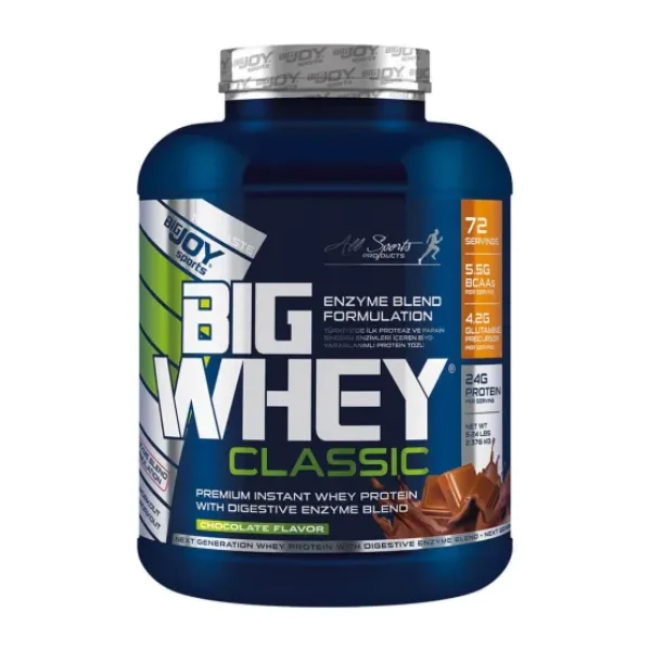 BigJoy Bigwhey Classic 2376 gr Çikolata Aromalı Whey Protein Tozu