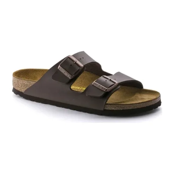 Birkenstock Arizona Birko-Flor 51703-51701 Kahverengi Terlik