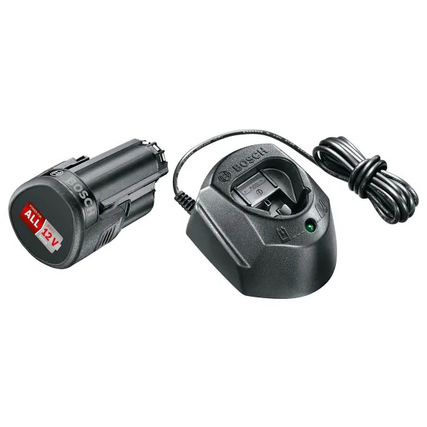 Bosch PBA 12 V 1.5 Ah Yedek Akü + GAL 1210 Şarj Cihazı