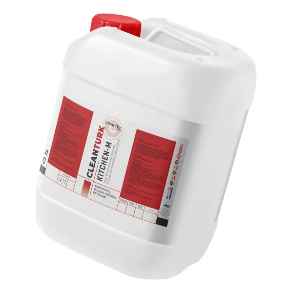 Cleanturk Kıtchen-M Endüstriyel Bulaşık Makinesi Deterjanı Türk Malı, Güçlü Temizlik 5 kg