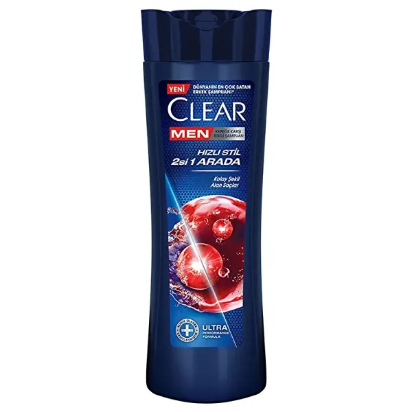 Clear Men Hızlı Stil 2'si 1 arada 350 ml Kepek Şampuanı