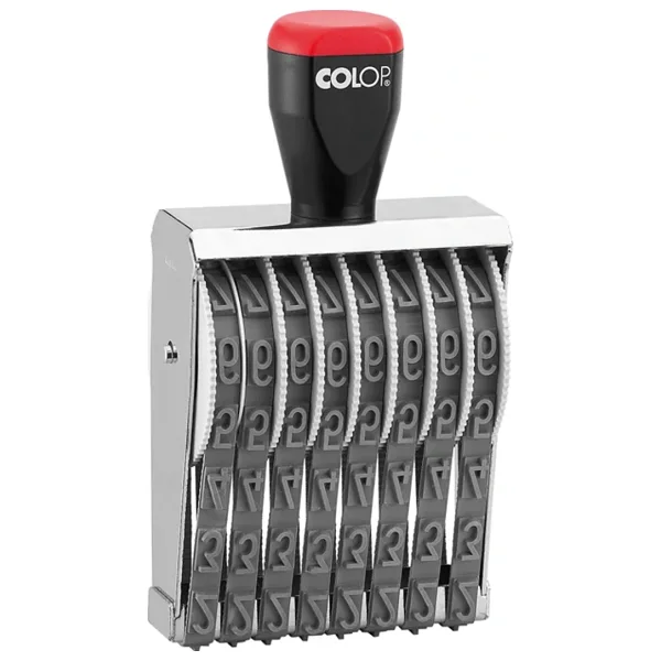 Colop 012008 Bandlı Numaratör - 12MM/8 Haneli