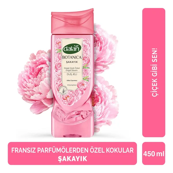 Dalan Botanica Şakayık 450 ml Duş Jeli