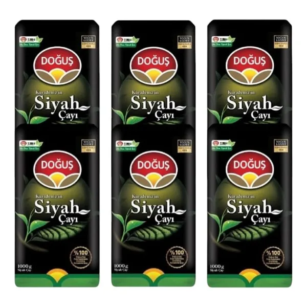 Doğuş Karadeniz'in Siyah Çayı 1 kg 6'lı