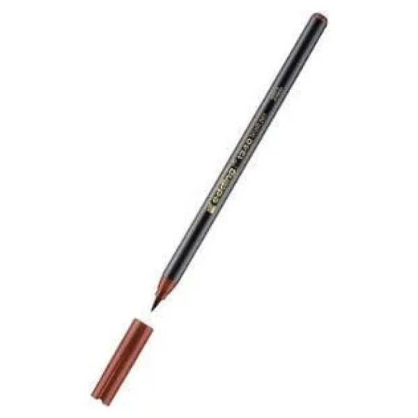 Edding 1340 Kahverengi Fırça Uçlu Keçeli Kalem