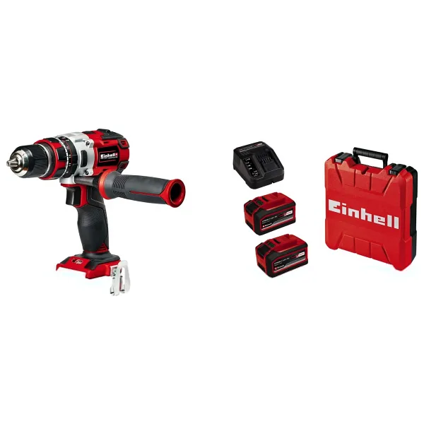 Einhell TE-CD 18 Li-i BL Çift Akülü 6 Ah Darbeli Matkap