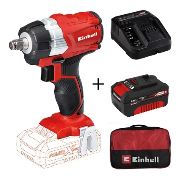 Einhell TE-CW 18Li BL Tek Akülü 4 Ah Somun Sıkma Makinesi