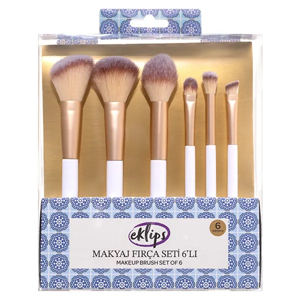 Eklips Makyaj Fırça Seti 6 lı