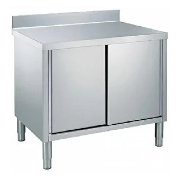 Electrolux Professional Dolaplı Çalışma Tezgahı, 100 Mm Sırtlı - 1200 Mm MS1217N