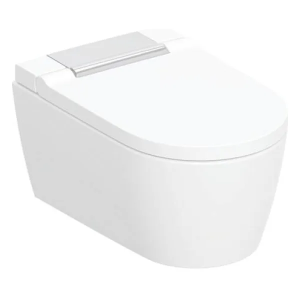 Geberit AquaClean Sela Comfort Beyaz Krom Akıllı Klozet