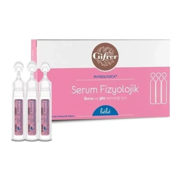 Gifrer Physiologica 5 ml 20'li Flakon Serum Fizyolojik