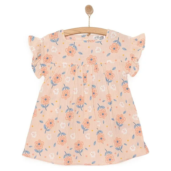 HelloBaby Flowers Kız Elbise Kız Bebek