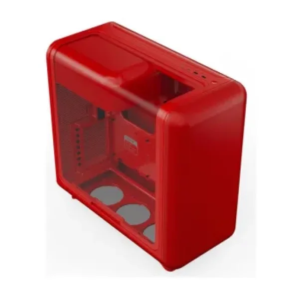Hyte X50 CS-HYTE-X50G-RR Fansız Kırmızı ATX Oyuncu Kasası