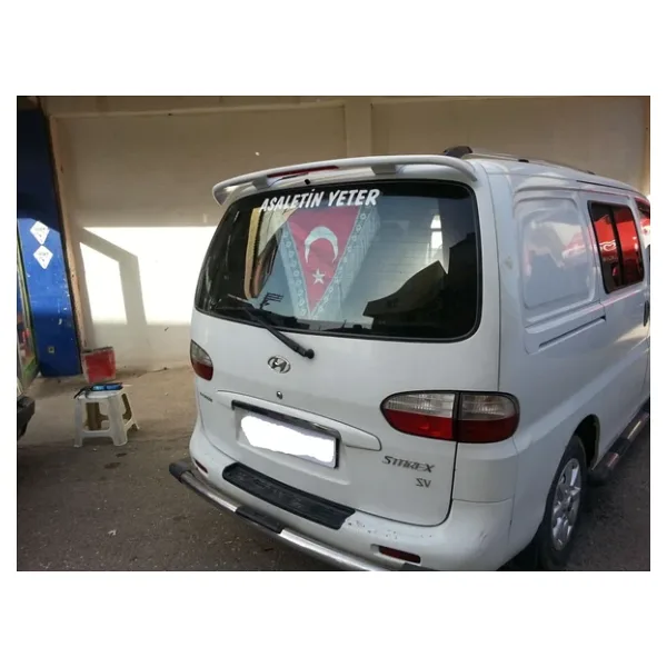 Hyundai Starex Uyumlu Spoiler Bagaj Yüksek (K.Ş) Fiber 1998-2007