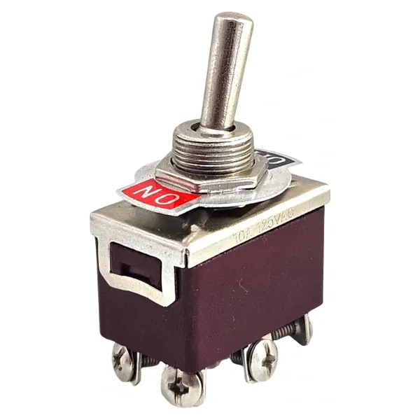 IC-157 Toggle Switch On-Off Ø12mm 6P KN3C-202